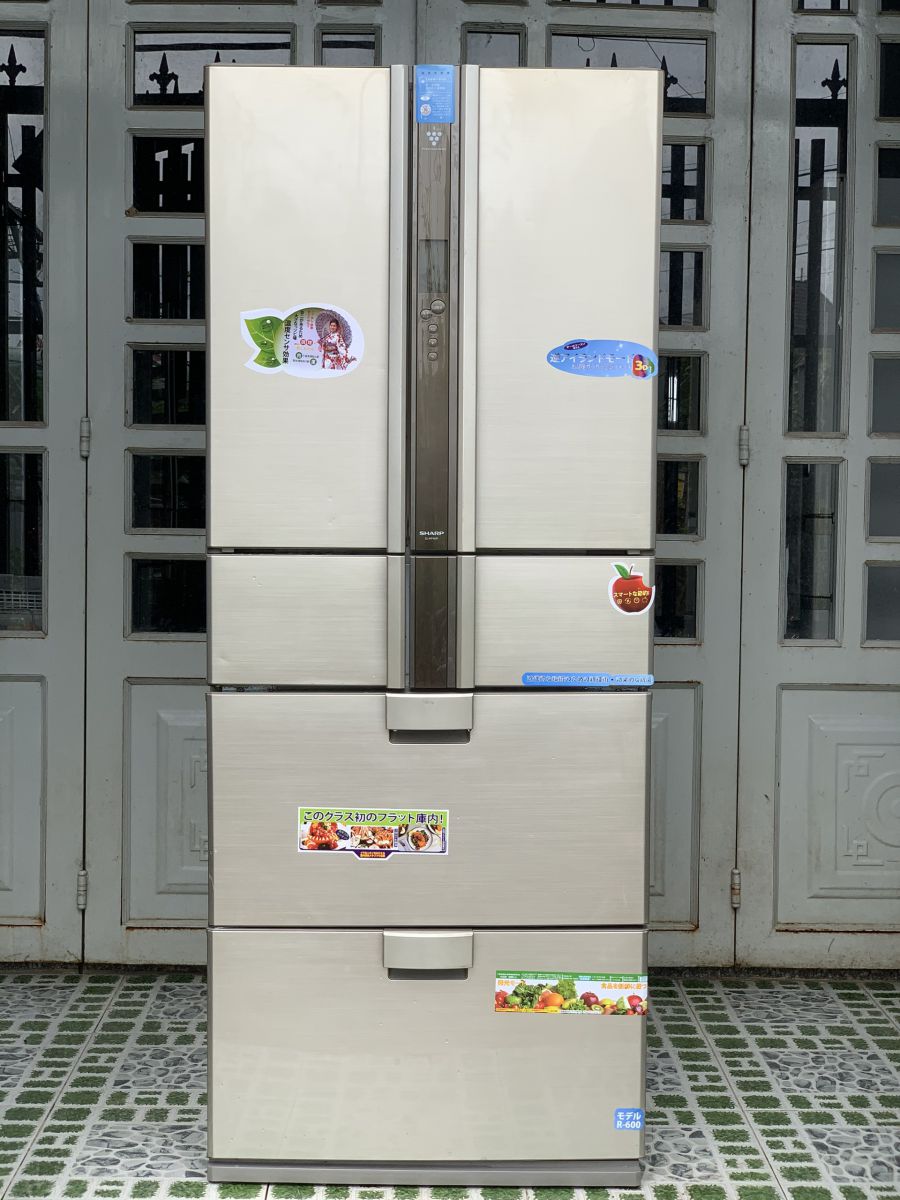 Tủ lạnh cũ Sharp SJ-KF46R-S 2009