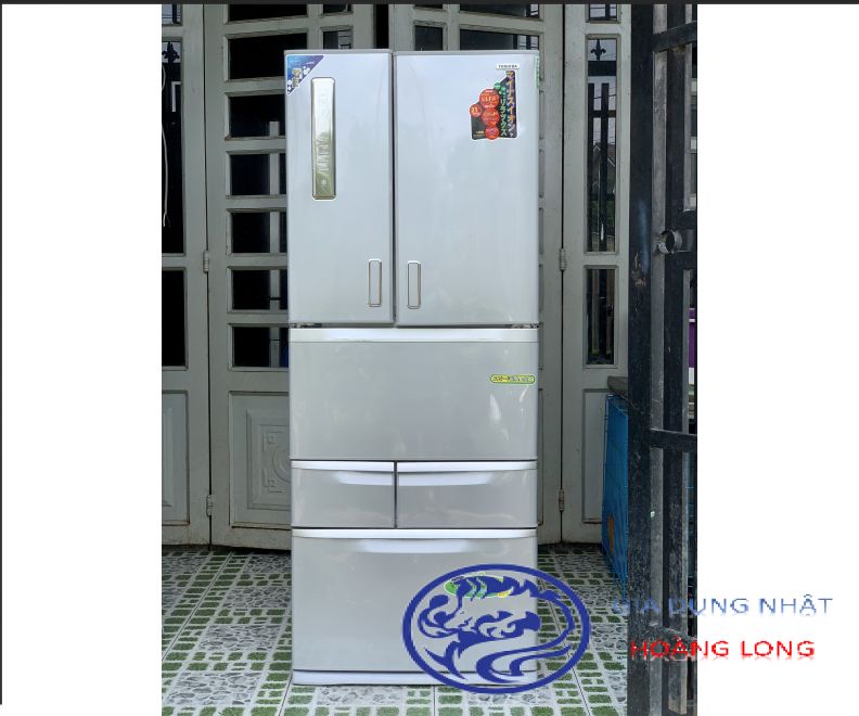 Tủ lạnh cũ 6 cánh Toshiba 471 lít năm 2010